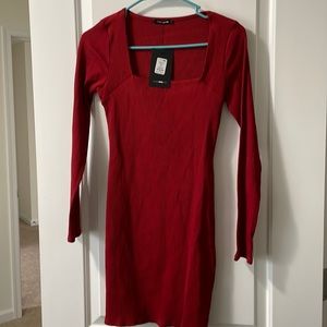 Burgundy Dress
